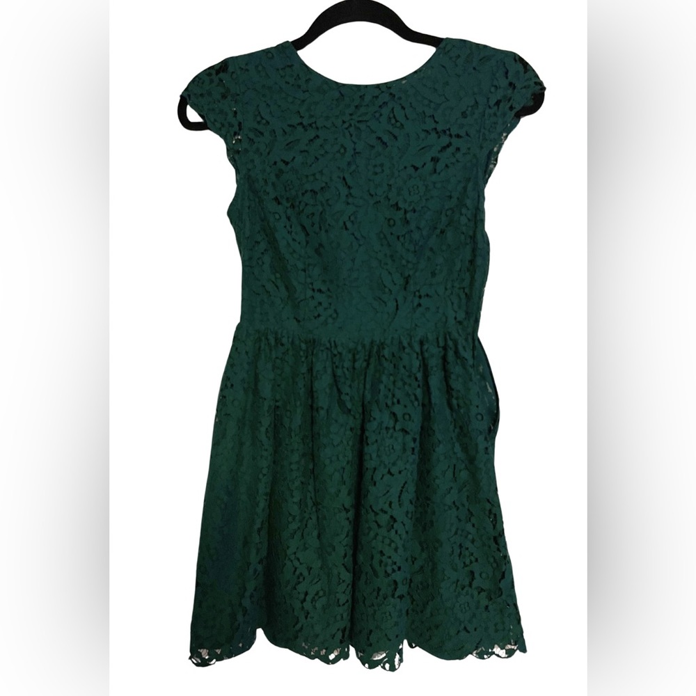 Green Lace Dress